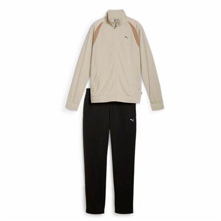 Survêtement Femme Puma Classic Tricot Suit Op Beige