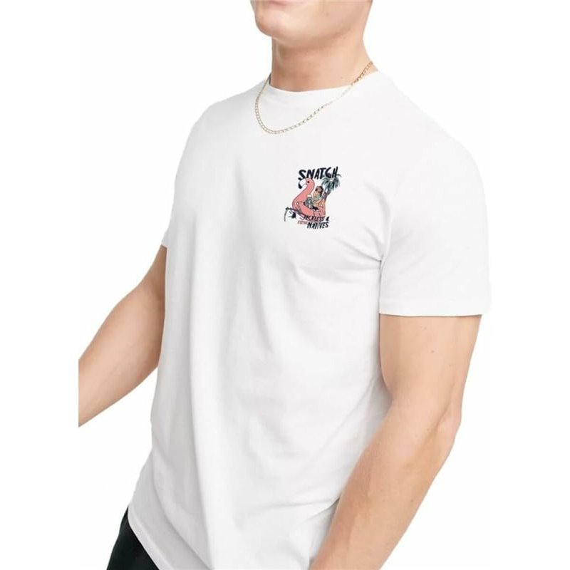Image secondaire de T-shirt à manches courtes homme Snatch & Clash Reckless Blanc