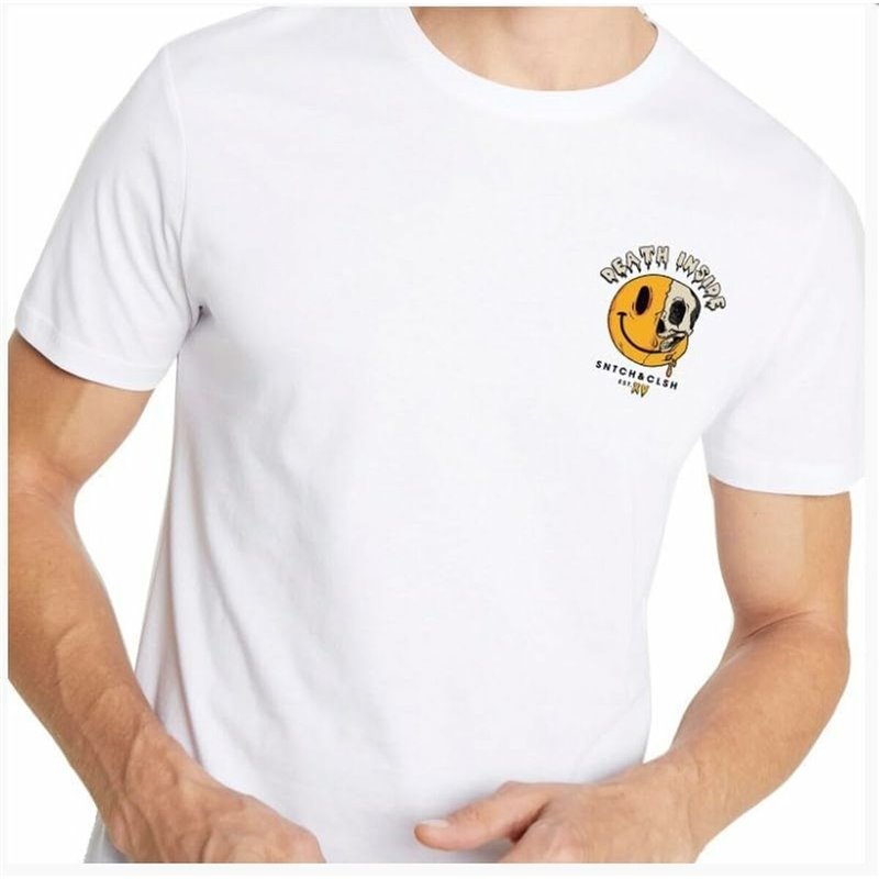Image secondaire de T-shirt à manches courtes homme Snatch & Clash Death Inside Blanc