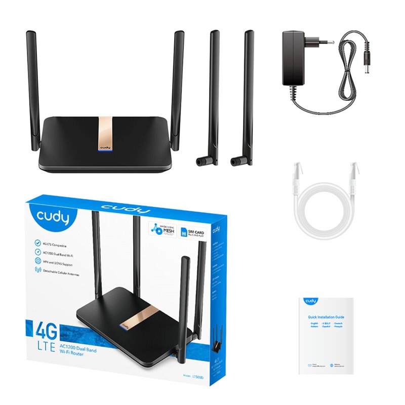 Image secondaire de Router Cudy AC1200 WIFI
