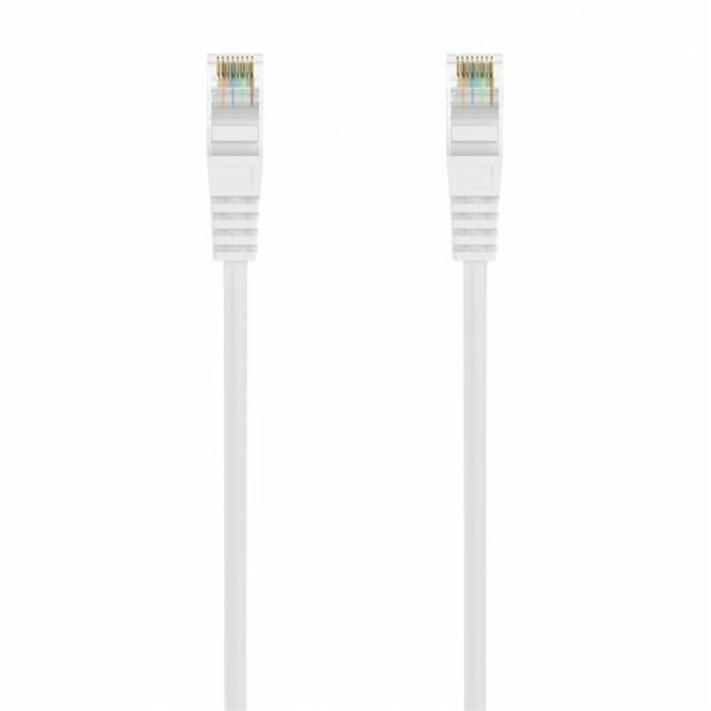 Image secondaire de Câble Réseau Rigide UTP 6ème Catégorie Aisens Blanc 25 cm
