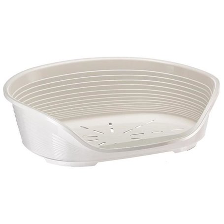 FERPLAST Corbeille SIESTA DELUXE Taille 2 - 49*36*17,5 cm - Blanc