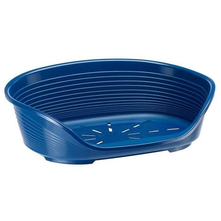 FERPLAST Corbeille SIESTA DELUXE Taille 4 - 61,5*45*21,5 cm - Bleu