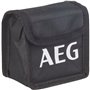 AEG - Niveau laser croix, portée 15 m, laser rouge, 2 lignes, avec 1 adaptateur, 2 piles AA, 1 pochette de rangement - CLR215-B