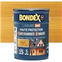 Lasure 2 en 1 Haute protection - Chene clair satin - BONDEX - 5 L