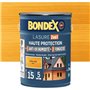 Lasure 2 en 1 Haute protection - Chene doré satin - BONDEX - 5 L