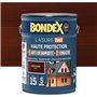 Lasure 2 en 1 Haute protection - Chene foncé satin - BONDEX - 5 L