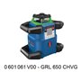 Laser rotatif Bosch Professional GRL 650 CHVG avec batterie, piles, cellule, lunettes, supports, platine, en coffret - 0601061V0