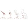 CYBEX - Chaise Haute Evolutive et Réglable Lemo 2 - Pearl Rose