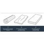 Matelas 90x190 cm - Mousse - Ferme 14 cm - 5 zones de confort - DEKO DREAM Hahtuva
