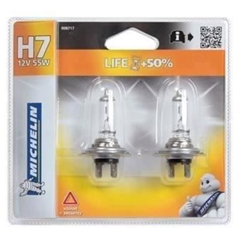 MICHELIN Life +50% 2 H7 12V 55W