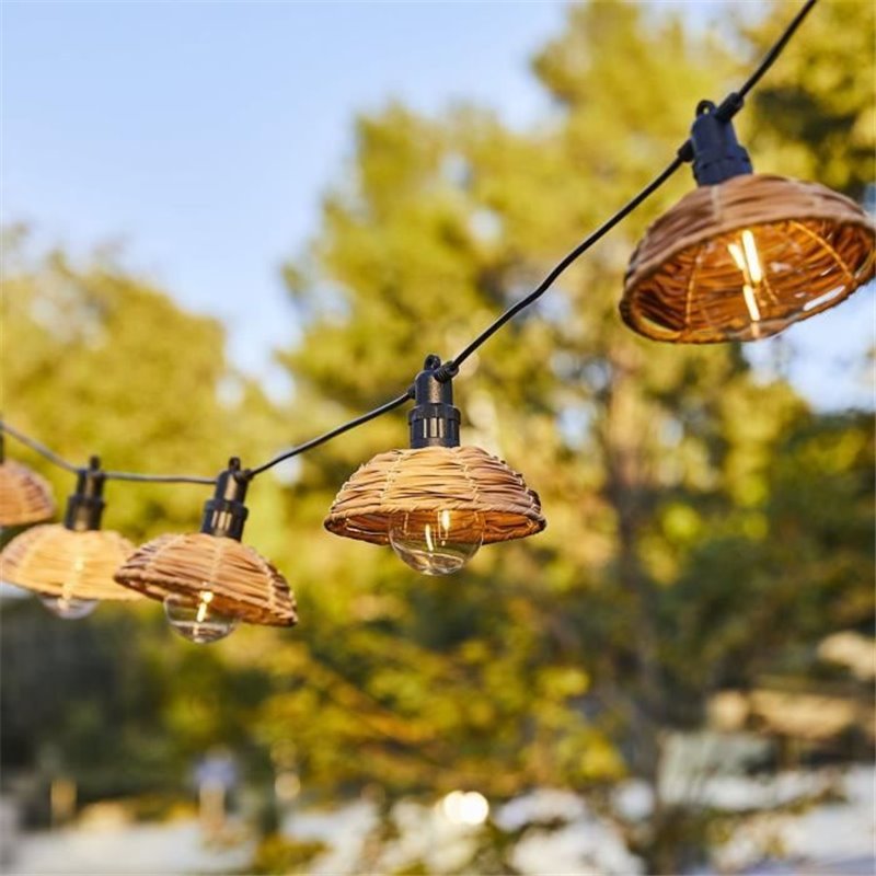Image secondaire de Guirlande lumineuse extérieur - LUMISKY - COTTAGE - 5.70 m - 10 globes transparents - LED blanc chaud