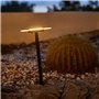 Lot de 2 balises solaires a piquer - LUMISKY - UFO - H35 cm - LED blanc chaud