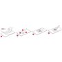 Placage - NORDLINGER PRO - 0.25 m x 2.50 m - Non-encollé - Acajou