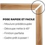 Kit moulure de soubassement 4m - NORDLINGER PRO - Moulure murale - FSC 100% - Ajoute du cachet au mur