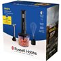 Mixeur plongeant 3 en 1 mixeur/hachoir/fouet - RUSSEL HOBBS - Desire Matte Charcoal -  500 W - 2 vitesses + Pulse - Noir