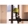 RYOBI - Laser croix rouge - portée 10 m - précision +/- 0,5 mm - Livré avec une pince de fixation et 2 piles - RBCLLR1