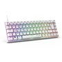 Clavier Gamer - The G-Lab - KEYZ TITAN - Mécanique (Switch Rouge) - Filaire - RGB - Blanc