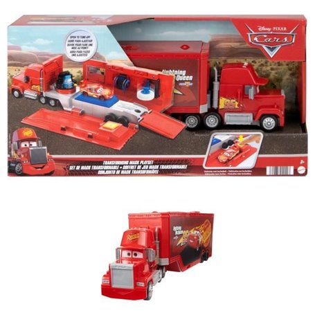 Disney Pixar Cars - Coffret Mack Transformable - Petite Voiture - MATTEL - HDC75
