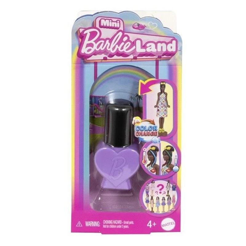 BARBIE Poupée Mini-BarbieLand Fashionistas-Poupée de 3,8 cm - Barbie - JCP97