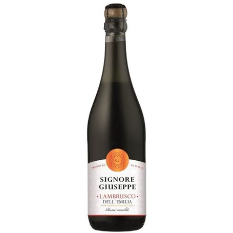 Lambrusco Rouge - Signore Giuseppe - Vin pétillant - 75 cl