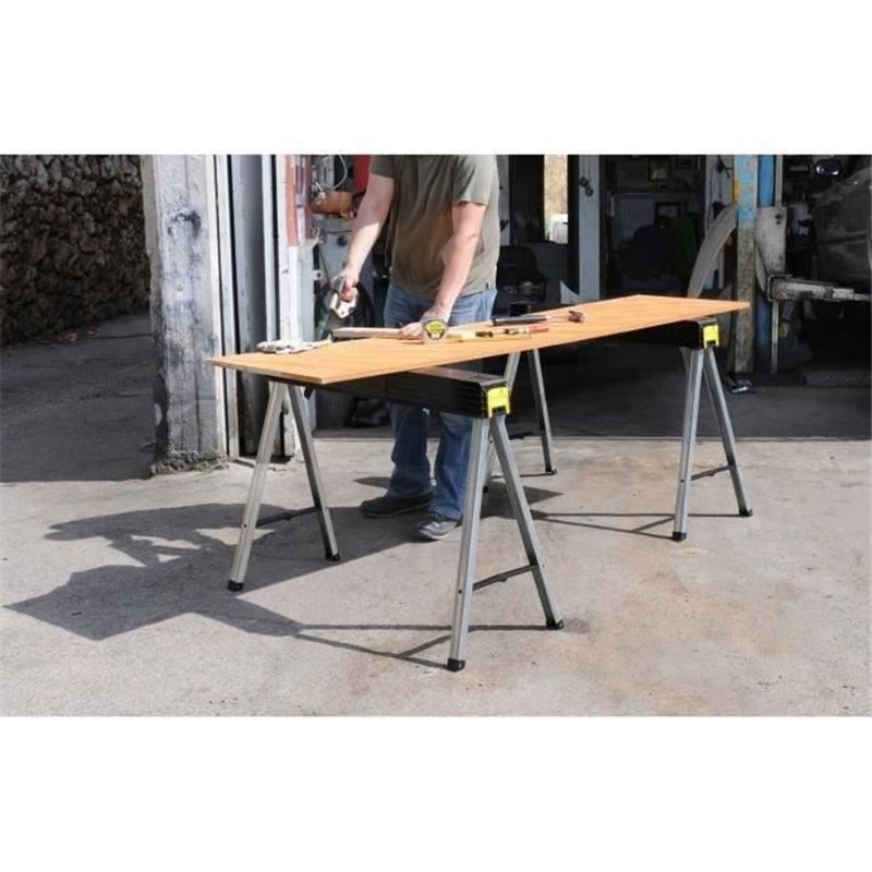 Image secondaire de Lot de 2 tréteaux pliables - STANLEY - 1-97-475