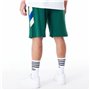 Short de Sport New Era NBA Milwaukee Bucks Vert