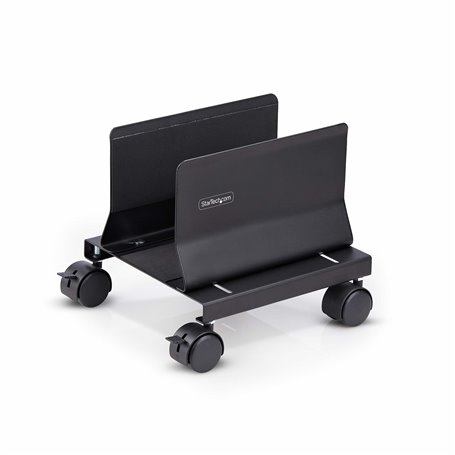 StarTech.com Support Mobile pour Unité Centrale, Support Mobile pour Unité Centrale PC à Roulettes, Charge Maximale de 21kg, Cha