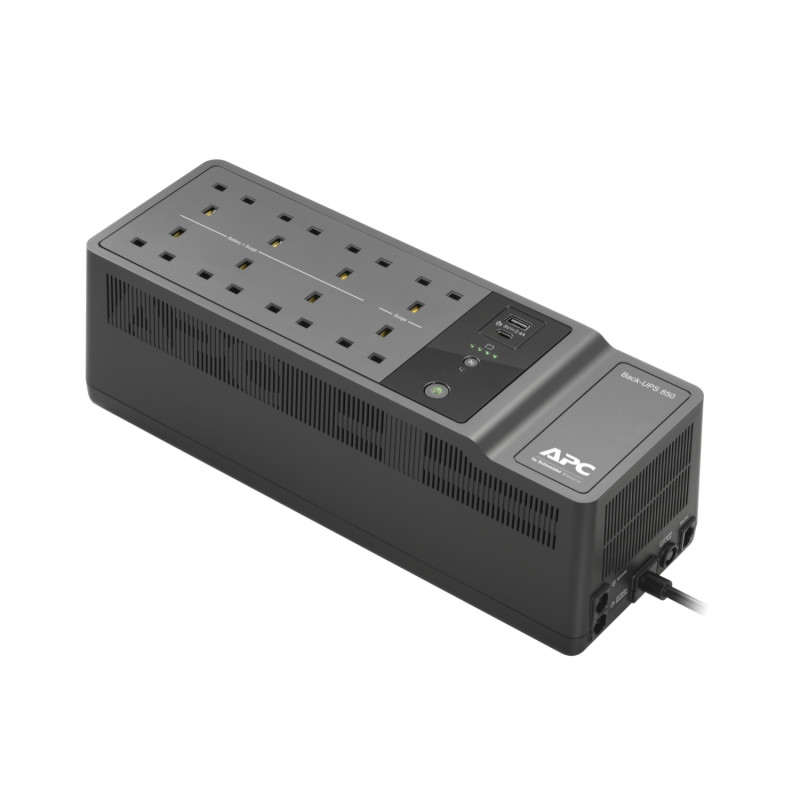 APC BE850G2-UK alimentation d'énergie non interruptible Veille 0,85 kVA 520 W