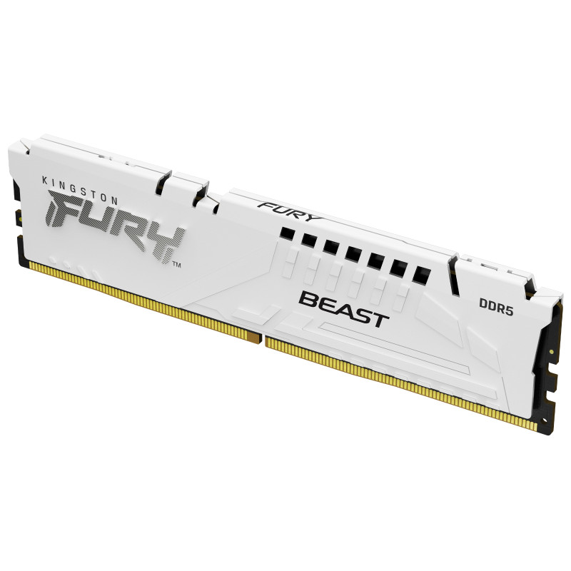 Kingston Technology FURY Beast 16 Go 5600 MT/s DDR5 CL36 DIMM White EXPO