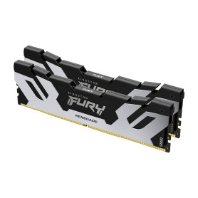 Kingston Technology FURY 96 Go 6400 MT/s DDR5 CL32 DIMM (kit de 2) Renegade Argent XMP Kingston Technology FURY 96 Go 6400 MT/s DDR5 CL32 DIMM (kit de 2) Renegade Argent XMP
