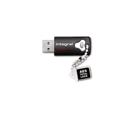 Integral INFD8GCRY3.0140-2 lecteur USB flash 8 Go USB Type-A 3.2 Gen 1 (3.1 Gen 1) Noir