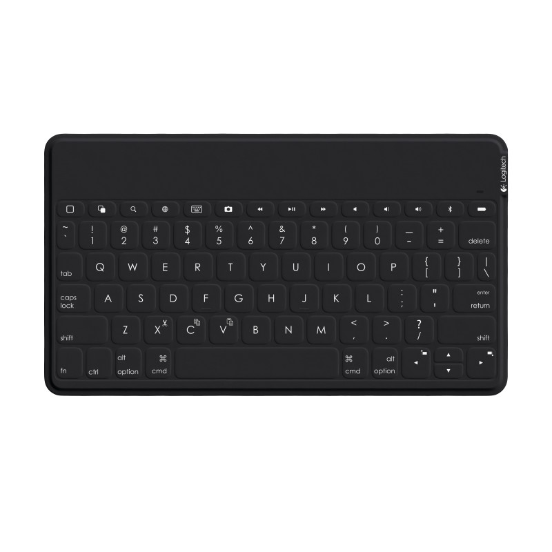 Logitech Keys-To-Go Noir Bluetooth QWERTY Néerlandais, Anglais britannique