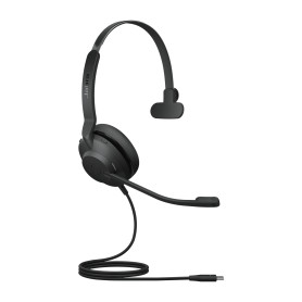 Jabra Evolve2 30, UC Mono Casque Avec fil Arceau Bureau/Centre d'appels USB Type-C Noir
