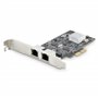 StarTech.com Carte Réseau PCIe à 2 Ports 2,5 Gbps NBASE-T, Intel I225-V - Carte Réseau pour PC - Carte Réseau Ethernet Multi-Gig