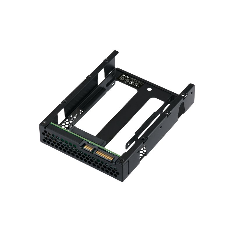 Image secondaire de QNAP QDA-A2AR Boîtier de disques de stockage Boîtier disque dur/SSD Noir 2.5