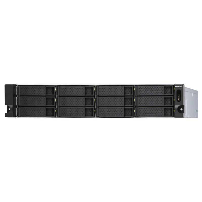 Image secondaire de QNAP TL-R1200S-RP Boîtier de disques de stockage Boîtier disque dur/SSD Noir, Gris 2.5/3.5