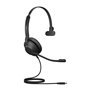 Jabra Evolve2 30, UC Mono Casque Avec fil Arceau Bureau/Centre d'appels USB Type-C Noir
