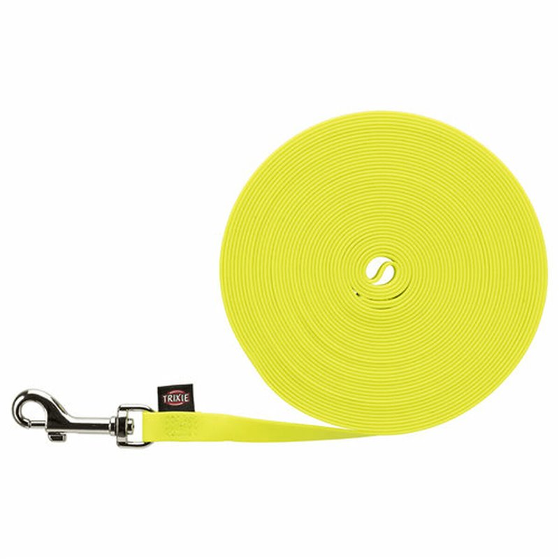 Image secondaire de Laisse de suivi Trixie Easy Life Jaune M/L