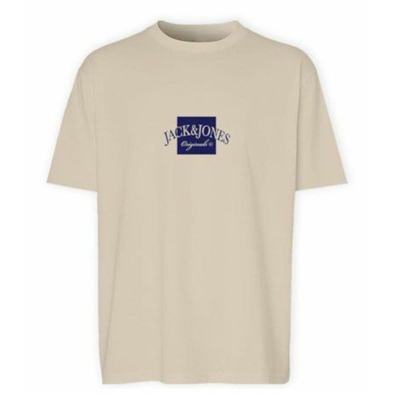 Image secondaire de T-shirt à manches courtes homme Jack & Jones JORBOSTON TEE SS 12277888 Beige
