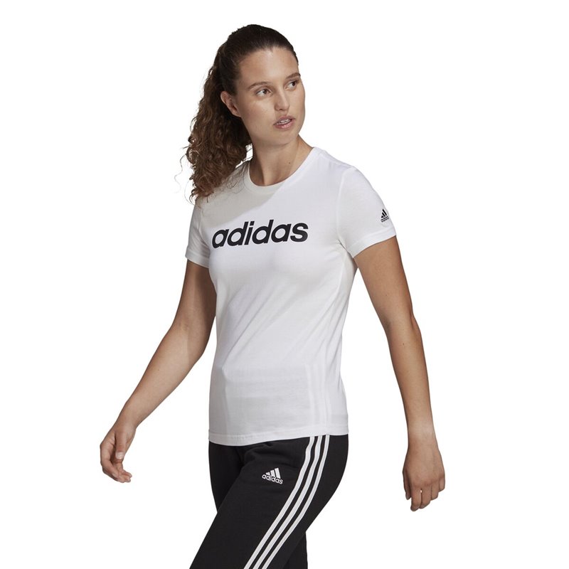 Image secondaire de T-shirt à manches courtes femme Adidas GL0768 Blanc