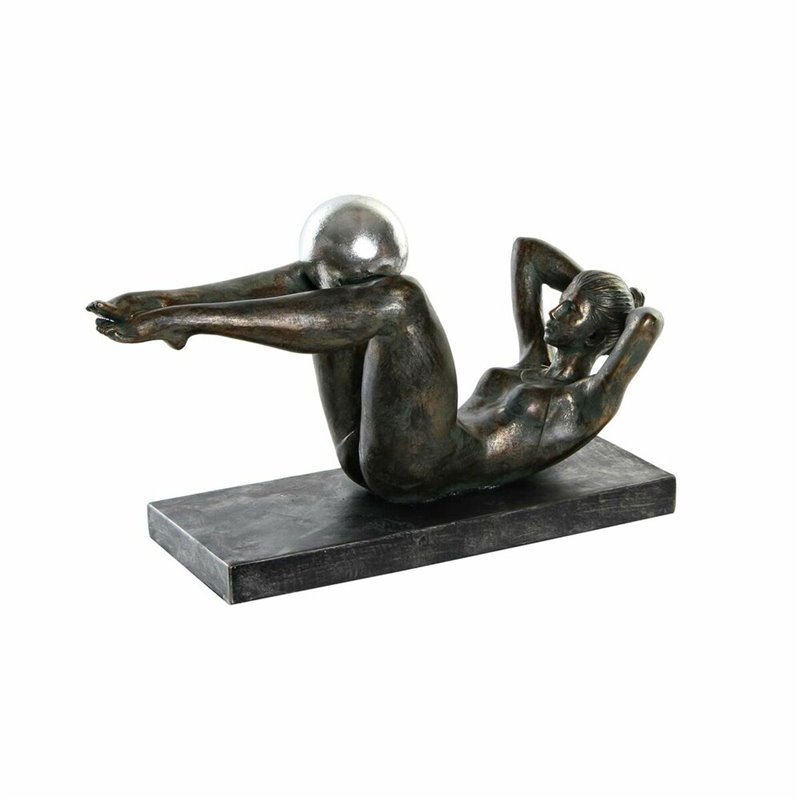 Figurine Décorative DKD Home Decor Cuivre Résine (29.5 x 13.5 x 17 cm)