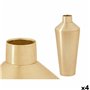 Vase GiftDecor 10219-SG Doré Fer 16 x 40 x 16 cm (4 Unités)
