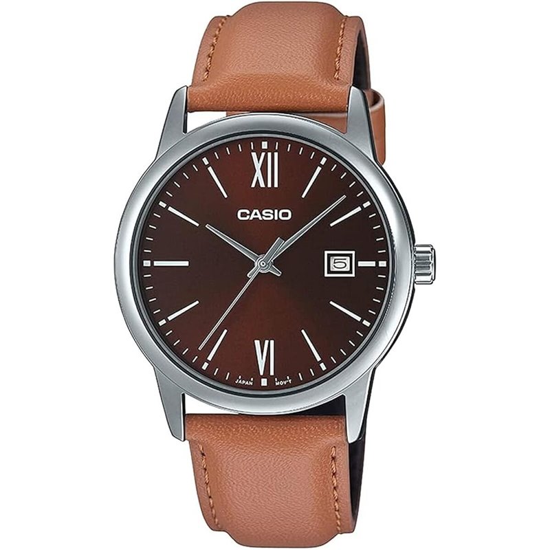 Montre Homme Casio DATE, LEATHER - BRONZE (Ø 37 mm)