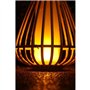 Lampe solaire en bambou - Marta - Beige