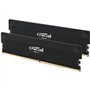 CRUCIAL Mémoire RAM DDR5 PRO - Overclocking Edition - Kit 64GB (2 x 32GO) - 6400 MT/s - CL40 - UDIMM