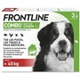 FRONTLINE 3 Pipettes antiparasitaires COMBO Chien > 40 kg -  Puces, tiques, poux broyeurs