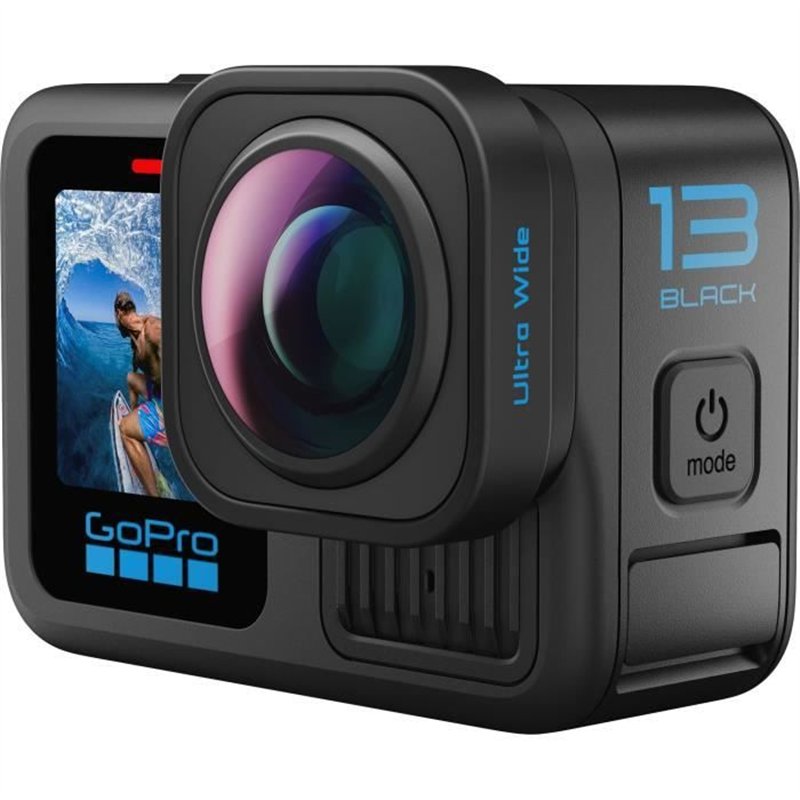 GoPro HERO 13 Black + Accessoires - Caméra de sport étanche - Définition 5K (UHD)