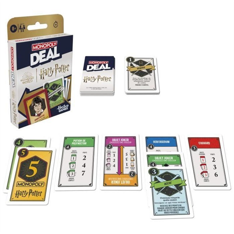 Image secondaire de MONOPOLY DEAL HARRY POTTER