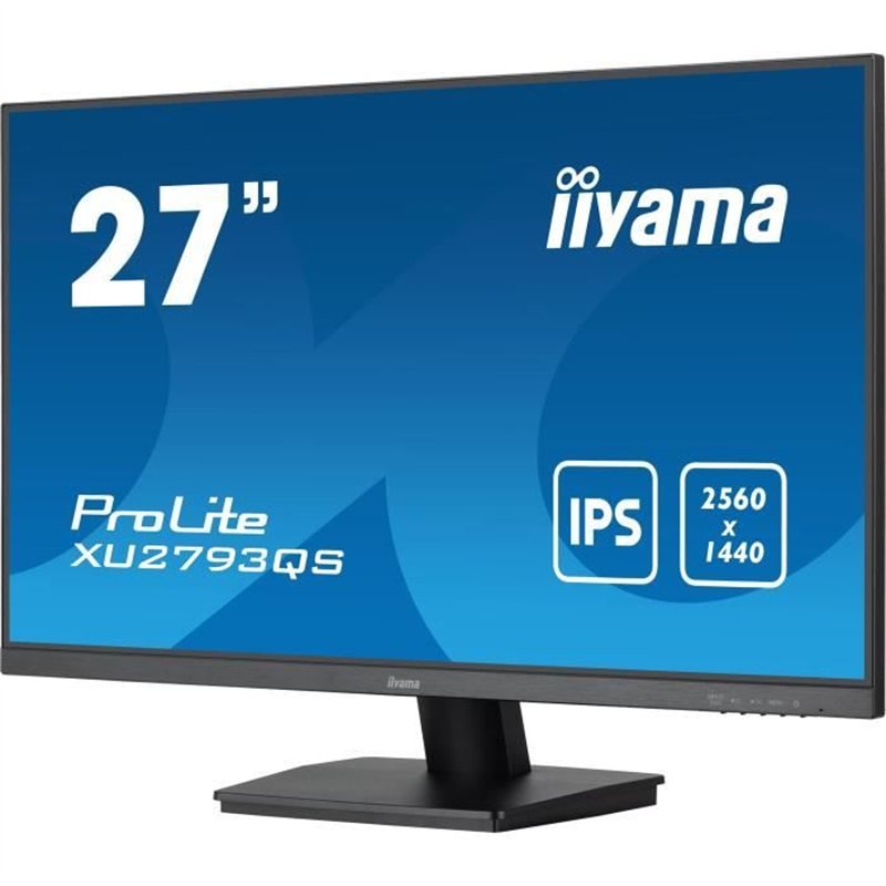 Image secondaire de Écran PC - IIYAMA - XU2793QS-B7 - 27 QHD - IPS - 100Hz - 1ms - HDMI/DP - Haut-parleurs - VESA 100x100 - Noir